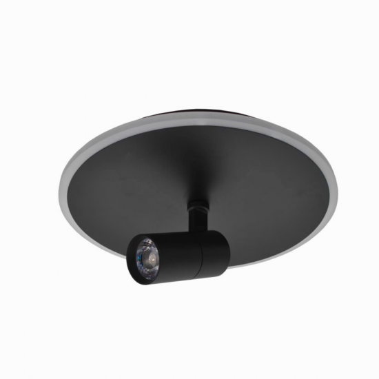 Спот сучасний Sirius PRD-C 0369-1 37W чорний Зображення №2 Спот сучасний Sirius PRD-C 0369-1 37W чорний фото № 2