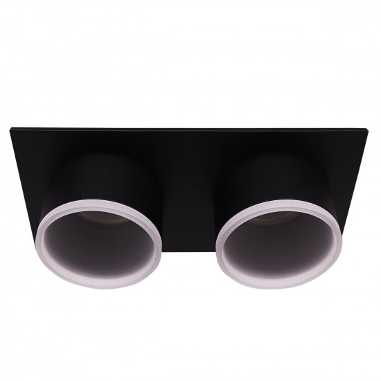 Світильник точковий Sirius PRD S 3626S-2 BK на 2 лампочки  фото № 2