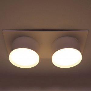 Світильник точковий Sirius PRD S 3626S-2 WT на 2 лампочки