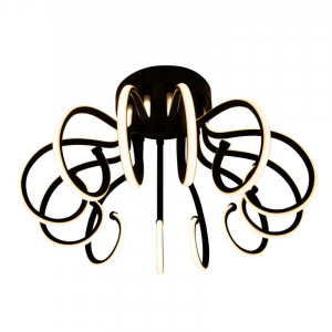 Люстра світлодіодна виробництво Sirius LED 0004 чорна