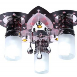 Люстра світлодіодна акрілова Sirius N 8285-3 BK+CR