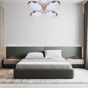 Люстра світлодіодна акрілова Sirius PRD-C 0097-4 136W