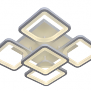 Люстра світлодіодна акрілова Sirius N 6604-4S+1