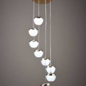 Люстра світлодіодна акрілова Sirius B E1716/8