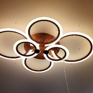 Люстра світлодіодна акрилова Sirius Ш 5988/6 (152w)