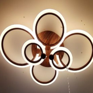 Люстра світлодіодна акрилова Sirius Ш 5988/6 (152w)