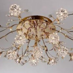 Люстра світлодіодна акрілова Sirius SC17059-16GD