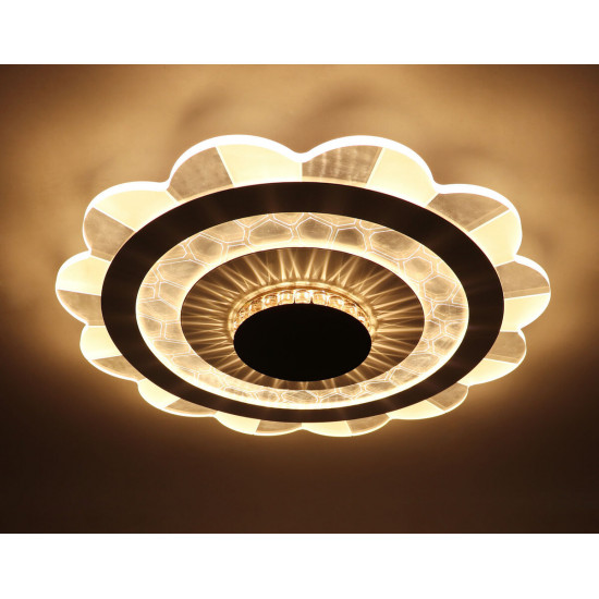 Люстра світлодіодна акрілова Sirius PRD-C 0330 96W  фото № 2