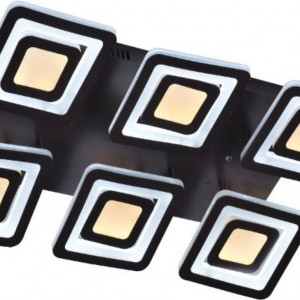 Люстра світлодіодна акрілова Sirius LI8844/6 Coffee