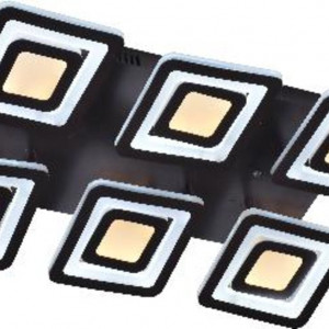 Люстра світлодіодна акрілова Sirius LI8844/6 Coffee