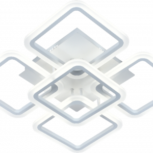 Люстра світлодіодна акрилова Sirius LI8822/4+1 WH 140W