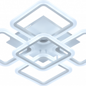Люстра світлодіодна акрилова Sirius LI8822/4+1 WH 140W