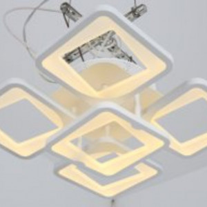 Люстра світлодіодна акрілова Sirius N 6604B-4S+1