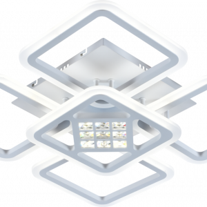 Люстра світлодіодна акрілова Sirius LI8859/4+1 WH (RGB) 160W+10W