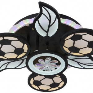 Люстра світлодіодна акрілова Sirius MX10008/3+3+1 BK 138W