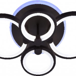 Люстра світлодіодна акрілова Sirius LI8832/4 COF (BL+YL) 88W+20W