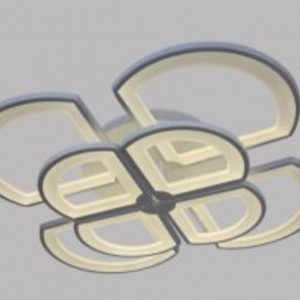 Люстра світлодіодна акрілова Sirius N 6602-4+4 208W