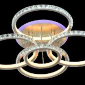 Люстра світлодіодна акрилова Sirius Ш MD60014-4+1 167W