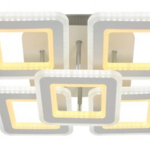 Люстра світлодіодна акрилова Sirius N 6604D-4S+1 192W WT