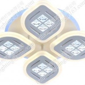 Люстра світлодіодна акрілова Sirius LI8862/4B WH (RGB-підсвітка) 104W+8W