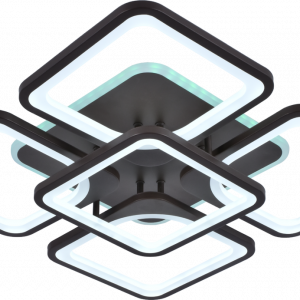 Люстра світлодіодна акрілова Sirius MX10005/4+1 COF (RGB) 170W+12W