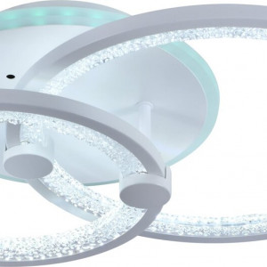 Люстра світлодіодна акрілова Sirius LI8878/2C WH+RGP (64W+7W)