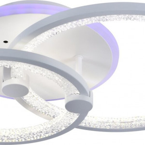 Люстра світлодіодна акрілова Sirius LI8878/2C WH+RGP (64W+7W)