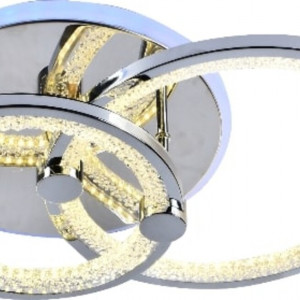 Люстра світлодіодна акрілова Sirius LI8878/2C CR+RGP 64W+7W