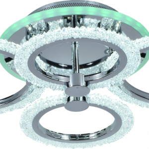 Люстра світлодіодна акрілова Sirius LI8879/4 CR+RGP 72W+7W