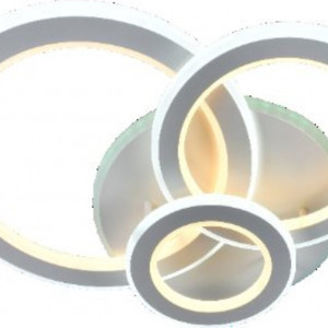 Люстра світлодіодна акрілова Sirius LI8778/3 WH+RGB (208W+11W)