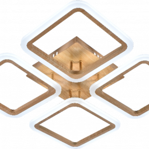 Люстра світлодіодна акрілова Sirius LI8822/4A Wood 112W