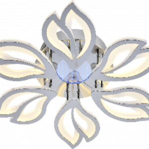 Люстра світлодіодна акрілова Sirius LI8876/6A CR(RGB) 132W+5W