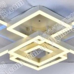 Люстра світлодіодна акрілова Sirius DK5847/5 GOLD+CR (RGB) 192W+10W