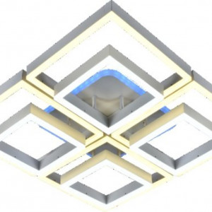 Люстра світлодіодна акрілова Sirius DK5849/8 WH (RGB) 320W+10W