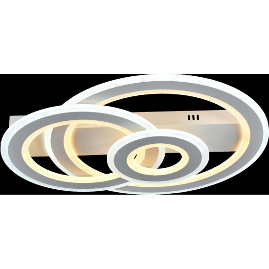 Люстра світлодіодна акрілова Sirius LI8930/600 WH 210W  фото № 3