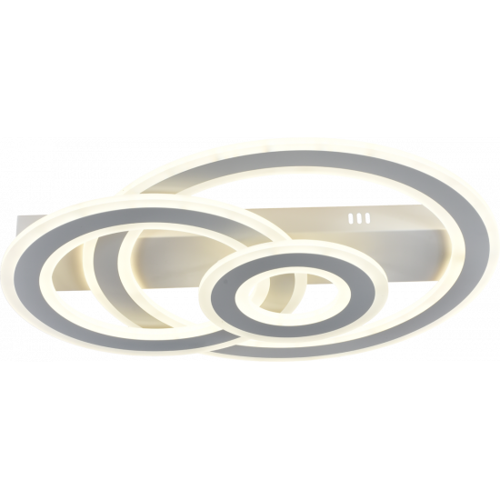 Люстра світлодіодна акрілова Sirius LI8930/600 WH 210W  фото № 4