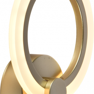 Бра настінне світлодіодне акрілове Sirius MX10025/1 MATT GOLD 14W