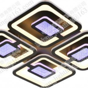 Люстра світлодіодна акрілова Sirius LI8893/4A CR (RGB) 176W+14W