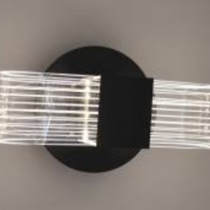 Бра настінна світлодіодна акрілова Sirius N 3701-1 BLACK 24W