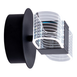 Бра настінна світлодіодна акрілова Sirius N 3701-1 BLACK 24W