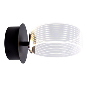 Бра настінна світлодіодна акрилова Sirius N 3705-1 BLACK 12W