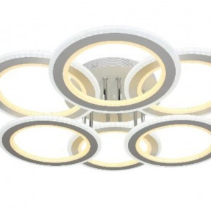 Люстра світлодіодна акрілова Sirius N 6600D-6M WT 324W