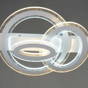 Люстра світлодіодна акрілова Sirius B YH 093/186W