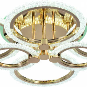 Люстра світлодіодна акрілова Sirius LI8879/6 FGD (RGB) 132W+8W