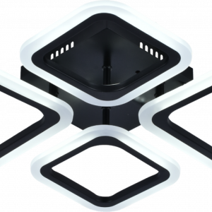 Люстра світлодіодна акрілова Sirius LI8822/2+2 BK 88W