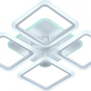 Люстра світлодіодна акрілова Sirius LI8822/4A WH (RGB) 112W+8W