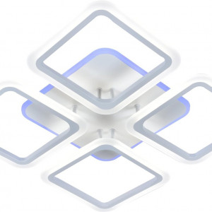 Люстра світлодіодна акрілова Sirius LI8822/4A WH (RGB) 112W+8W