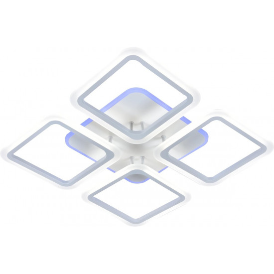 Люстра світлодіодна акрілова Sirius LI8822/4A WH (RGB) 112W+8W  фото № 2