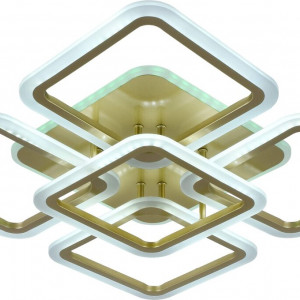 Люстра світлодіодна акрілова Sirius LI8822/4+1 MATT GOLD (RGB) 140W+10W