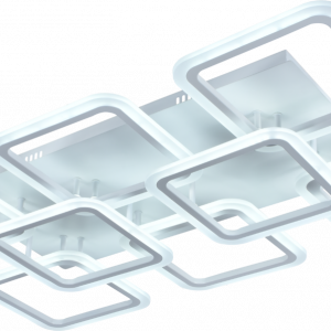 Люстра світлодіодна акрілова Sirius LI8822/6+2 WH 224W